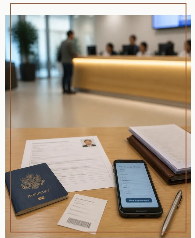 Запись в визовый центр в Омске для подачи документов