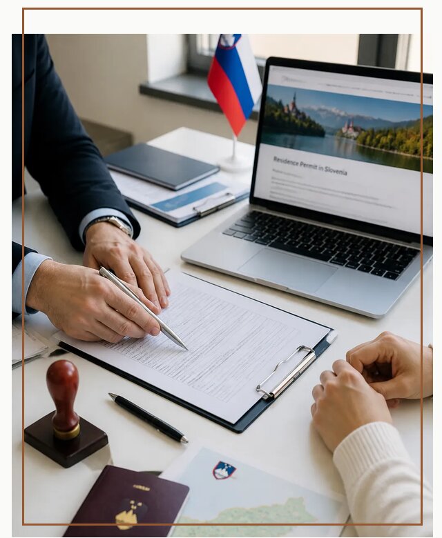 Оформление вида на жительство в Словении под ключ в Омске