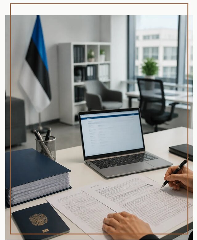 Оформление ВНЖ в Эстонии для переезда и легального проживания в Омске