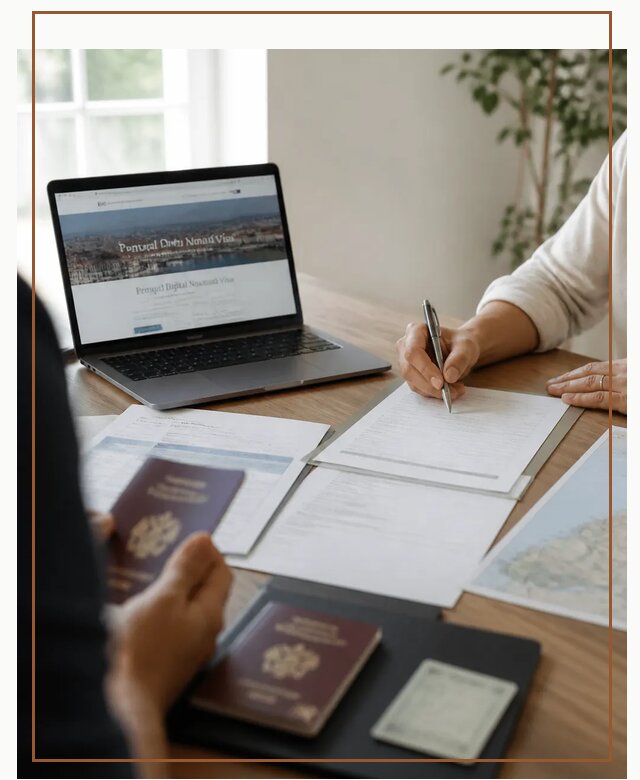 Оформление Digital Nomad и ВНЖ Португалии в Омске